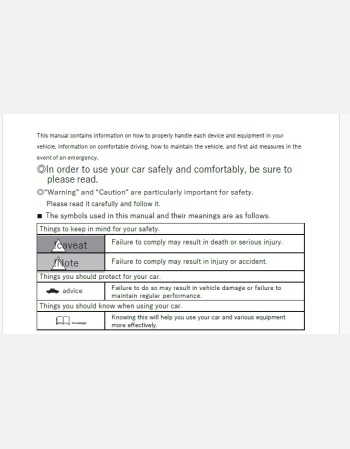 nissan serena 2010 2011& 2012 owners manual in english